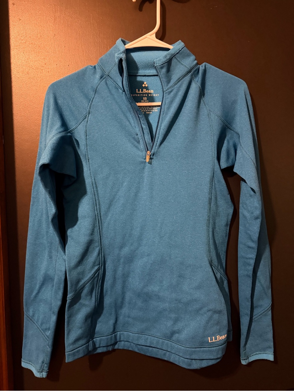 L.L. Bean Women’s Blue Quarter-Zip Pullover & Matching Pants